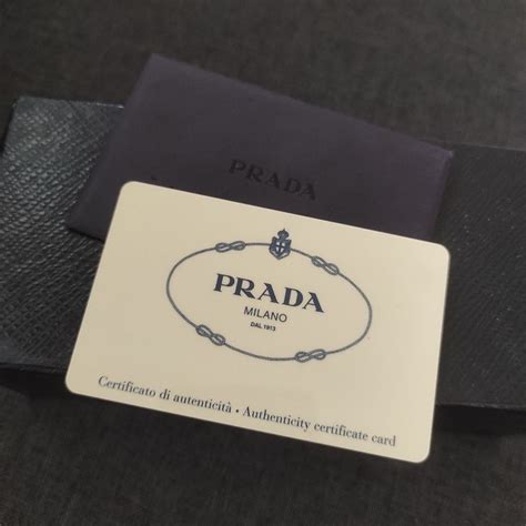 how to spot a fake prada|prada authenticity card.